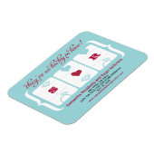 Slot-Maschine Hochfahren speichern Sie das Datum Magnet (Linke Seite)