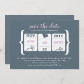 Slot-Maschine Hochfahren speichern Sie das Datum Save The Date (Vorne/Hinten)