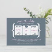 Slot-Maschine Hochfahren speichern Sie das Datum Save The Date (Stehend Vorderseite)