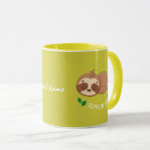 Slot | Vorlage für den Niedlichen Ruhezustand Tasse (VorderseiteRechts)