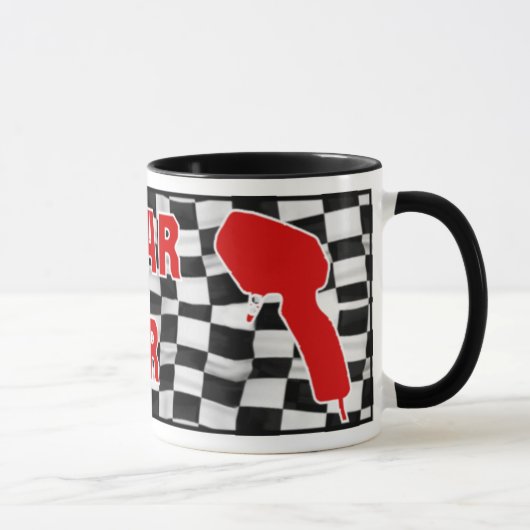 Slotcar Racer - Prüfer-Tasse Tasse (Rechts)