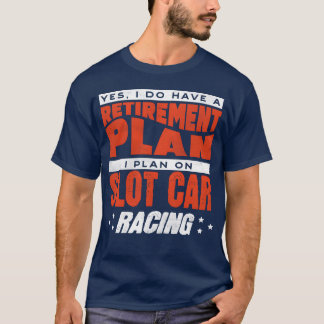 Slotcar-Rennsport-Benzinkopf-Autoliebhaber-retro-F T-Shirt