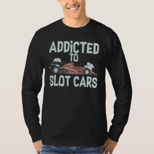 Slotcar-Rennstrecke-Controller-Rennfahrer T-Shirt
