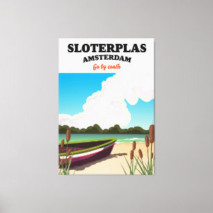 Sloterplas Amsterdam Leinwanddruck