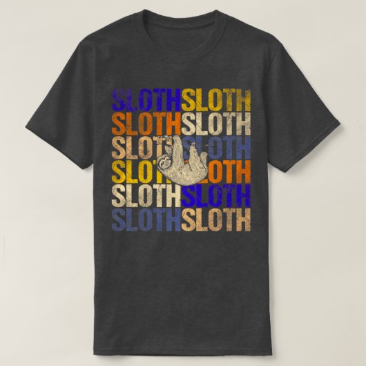 Sloth4 T-Shirt (Design vorne)