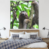 Sloth_20171101_by_JAMFoto Leinwanddruck (Insitu (Schlafzimmer))