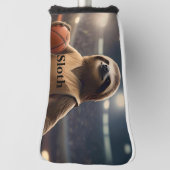 Sloth 33 Basketball Player, Golf Putter Cover Golf Headcover (Rotieren 90)
