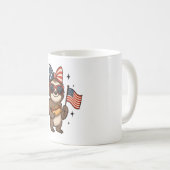 Sloth 4th July Kaffeetasse (VorderseiteRechts)
