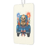 Sloth 4th of July Usa Autolufterfrischer (Links)
