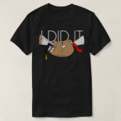 Sloth Abschluss ich machte es Diploma Grad Geschen T-Shirt (Design vorne)