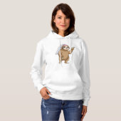Sloth als Bridge mit Veil Hoodie (Vorne ganz)