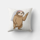 Sloth als Bridge mit Veil Kissen (Rückseite)