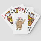 Sloth als Bridge mit Veil Spielkarten (Rückseite)