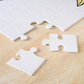 Sloth als Volleyball-Spieler mit Volleyball Puzzle (Seite)