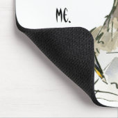 Sloth am Arbeits-Cartoon Mousepad (Ecke)