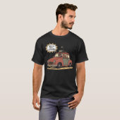 Sloth and Bunny Cartoon Road Trip Adventure T-Shirt (Vorne ganz)