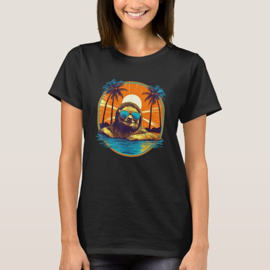 Sloth   Animal Men Women Kids 11 T-Shirt (Vorderseite)