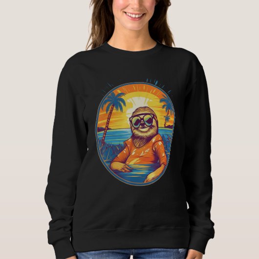 Sloth   Animal Men Women Kids 9 Sweatshirt (Vorderseite)