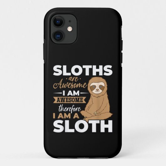 Sloth Animals Sloths sind Phantastisch Case-Mate iPhone Hülle (Rückseite)