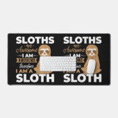 Sloth Animals Sloths sind Phantastisch Schreibtischunterlage (Tastatur & Maus)