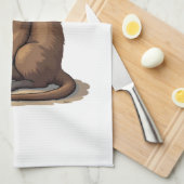 Sloth Antique Engraving Retro Graphic (2) Geschirrtuch (Viertel Falte)