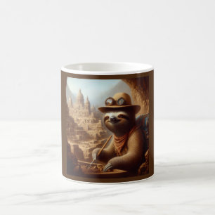 Sloth Archeologist Kaffeetasse