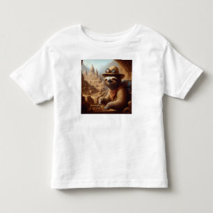 Sloth Archeologist Kleinkind T-shirt