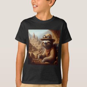 Sloth Archeologist T-Shirt