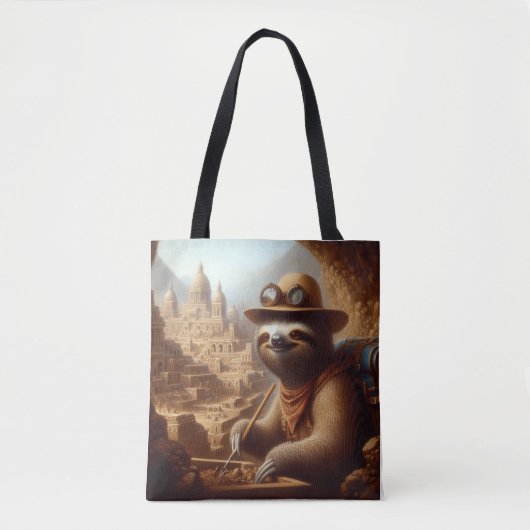 Sloth Archeologist Tasche (Vorderseite)