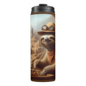 Sloth Archeologist Thermosbecher (Vorderseite)