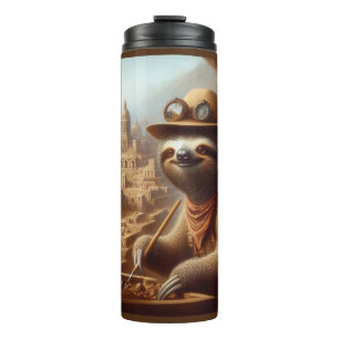 Sloth Archeologist Thermosbecher