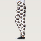 Sloth Art, schlafende Sloth Head Leggings (Links)