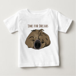 Sloth Art Time for Dreams T - Shirt