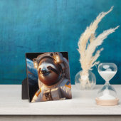 Sloth Astronaut Fotoplatte (InSitu)