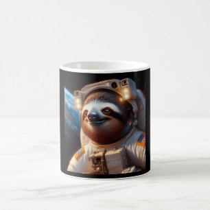 Sloth Astronaut Kaffeetasse