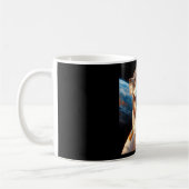 Sloth Astronaut Kaffeetasse (Links)