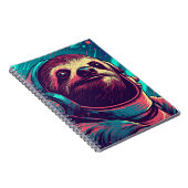 Sloth Astronaut Notizblock (Rechte Seite)