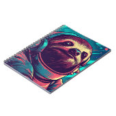 Sloth Astronaut Notizblock (Linke Seite)
