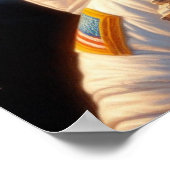 Sloth Astronaut Poster (Ecke)