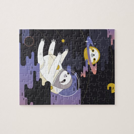 Sloth Astronaut Puzzle (Horizontal)