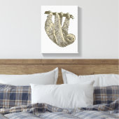Sloth auf Leinwand (Insitu (Schlafzimmer))