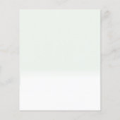 Sloth Baby Dusche Eucalyptus Watercolor (Rückseite)