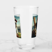 Sloth Baseball Player Glas (Links)