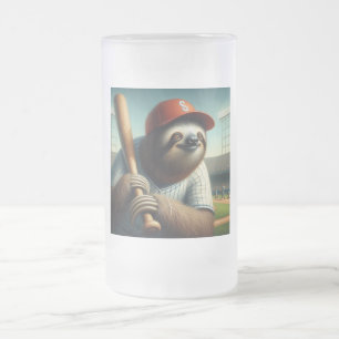 Sloth Baseball Player Mattglas Bierglas