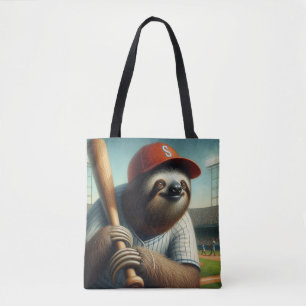 Sloth Baseball Player Tasche