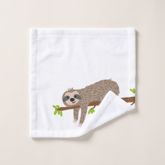 Sloth Bath Handtuch Set (Waschlappen)