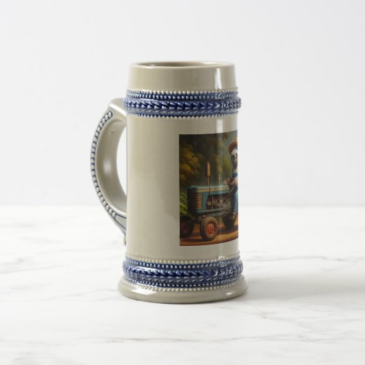 Sloth Bauer Bierglas (Vorderseite Links)
