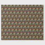 Sloth Bauer Geschenkpapier (Flach)
