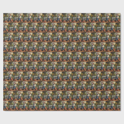 Sloth Bauer Geschenkpapier (Flach)