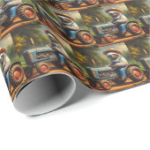 Sloth Bauer Geschenkpapier (Rolleneckpunkt)